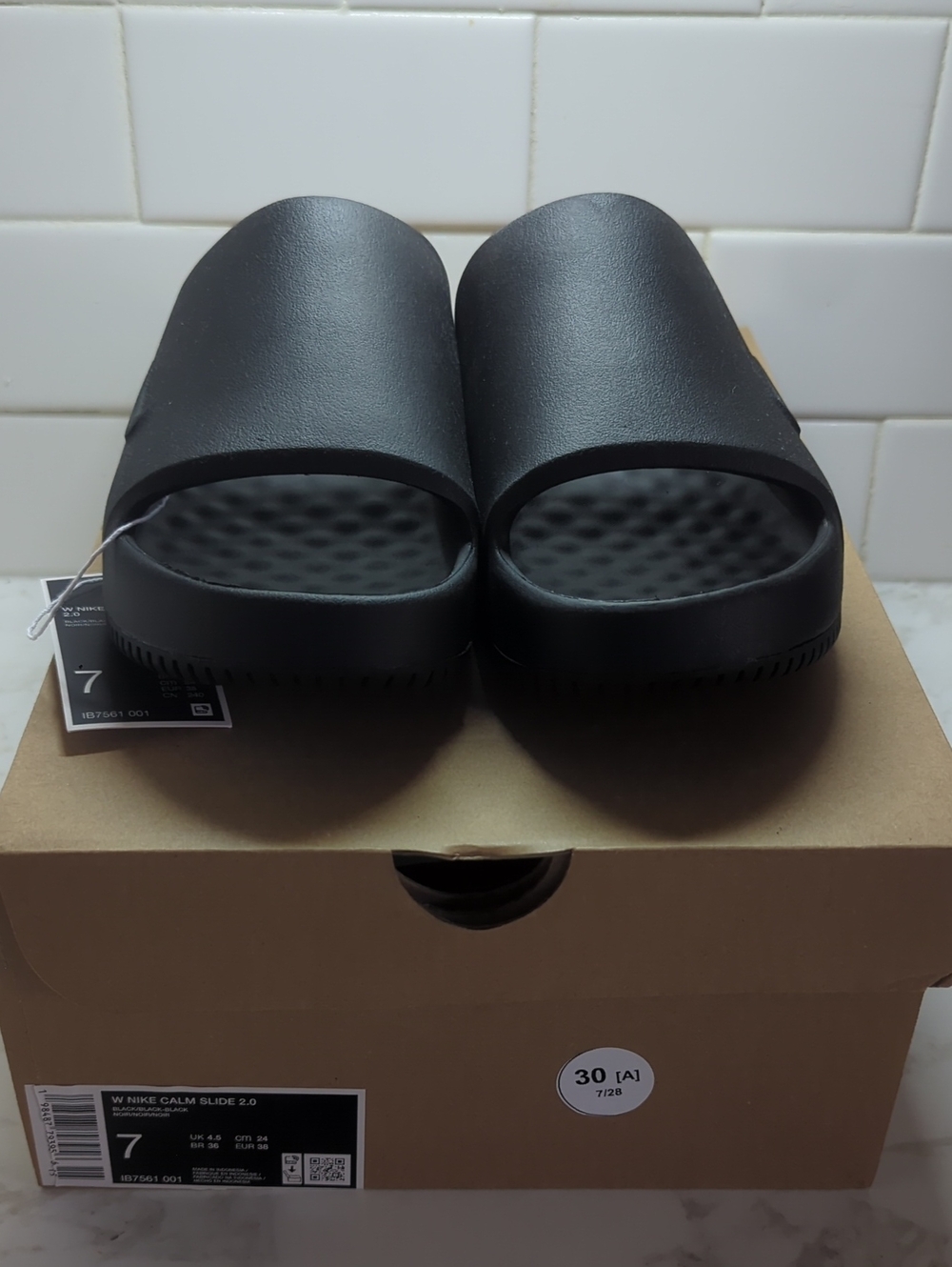 WOMENS NIKE CALM SLIDES